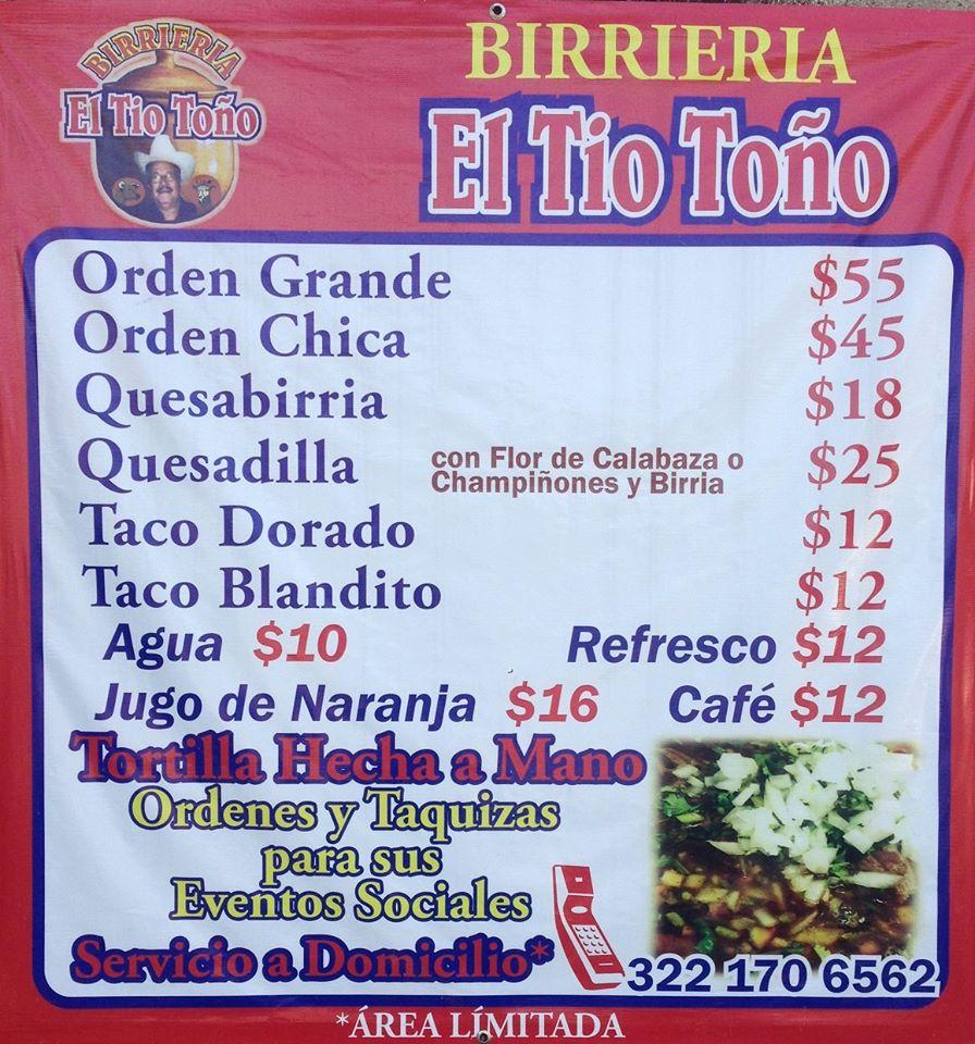 Birriería El Tío Toño restaurant, Puerto Vallarta - Restaurant reviews