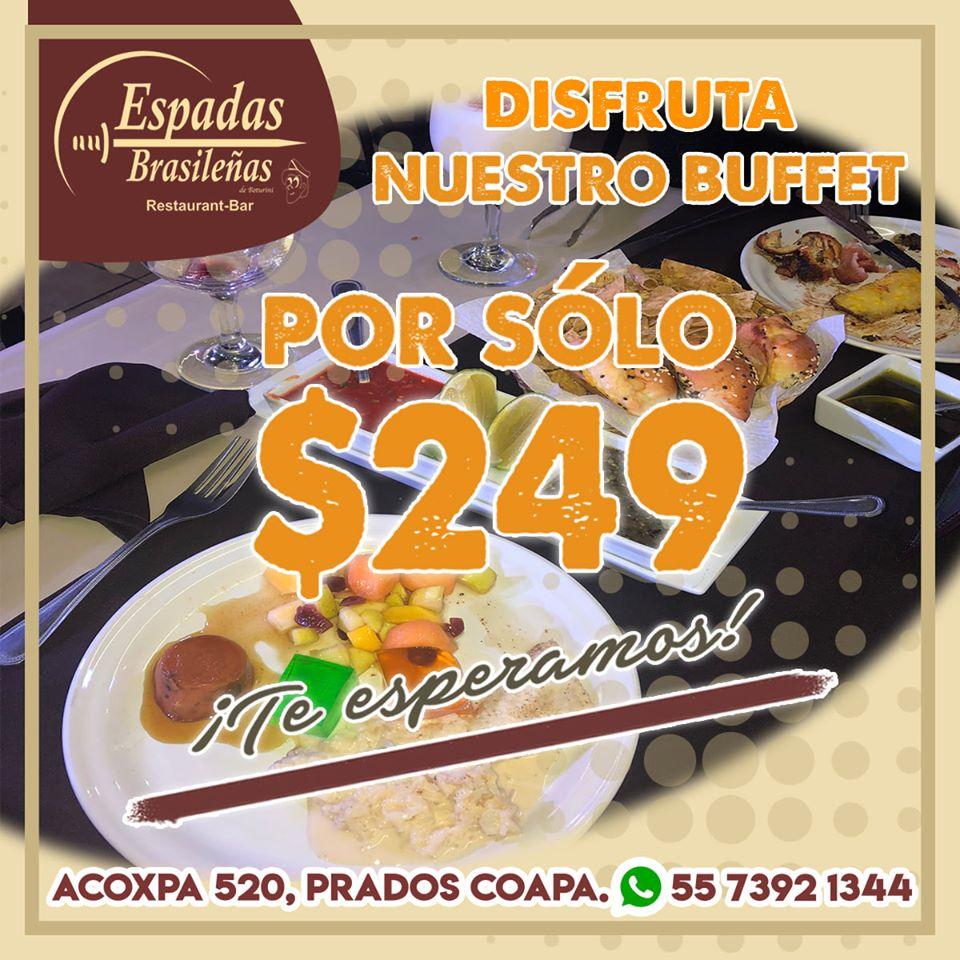 Restaurante Espadas Brasileñas Acoxpa, Ciudad de México - Opiniones del  restaurante