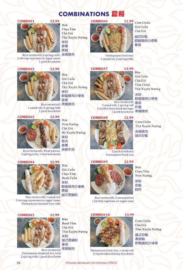 Menu at Noodle Island restaurant, Surrey