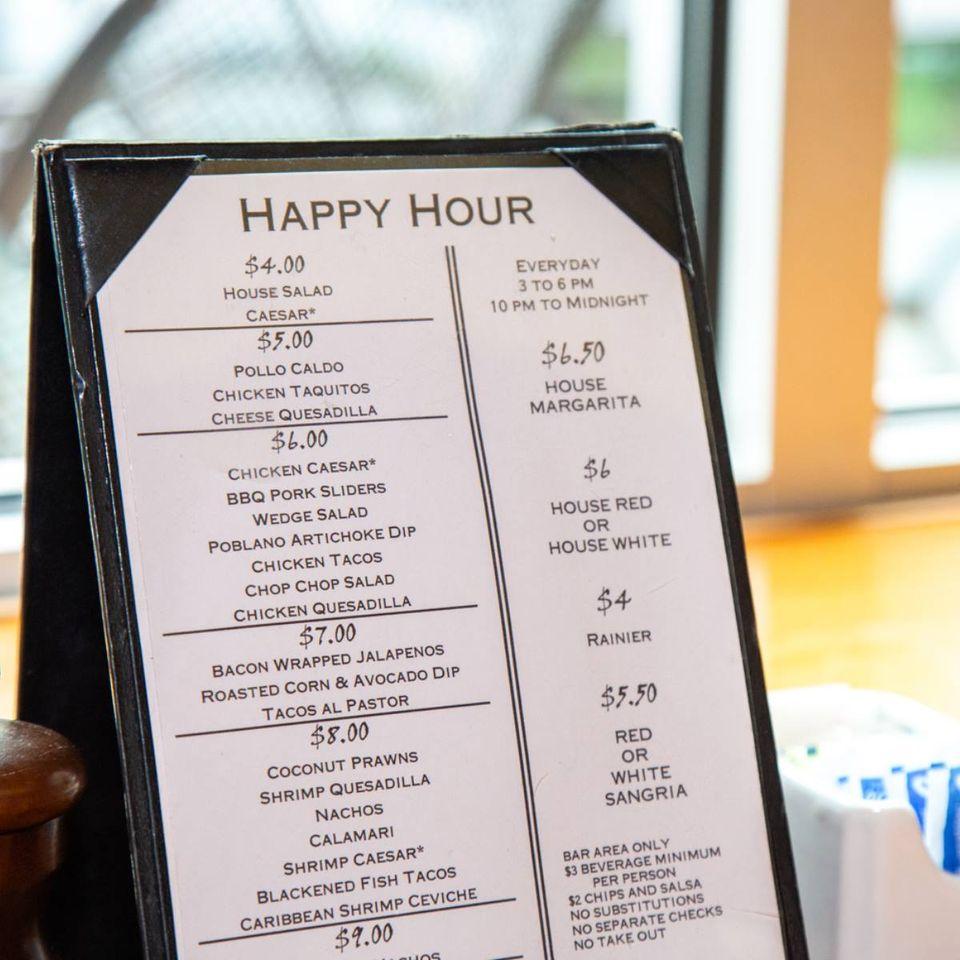 Menu at Azul Restaurant, Mill Creek