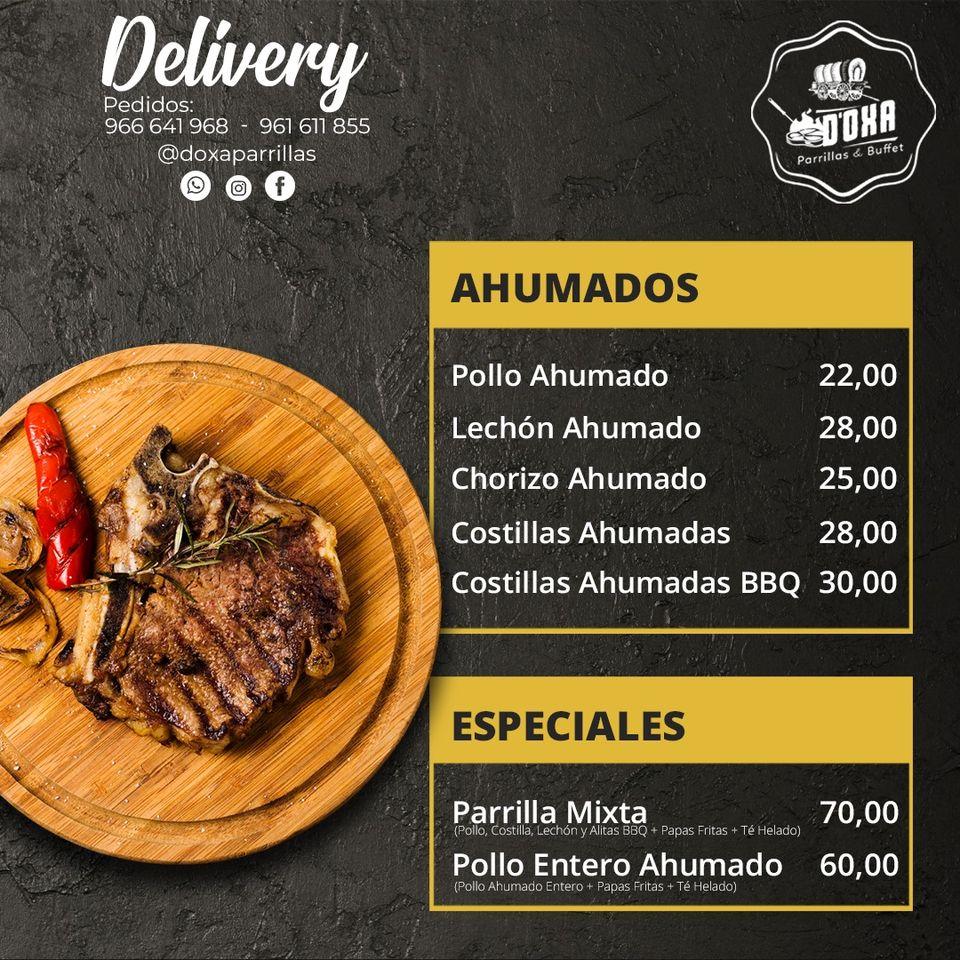 D'Oxa Parrilladas y Buffet, Pucallpa, Antigua Yarinacocha Mz 181 Lt 6 -  Restaurant menu and reviews