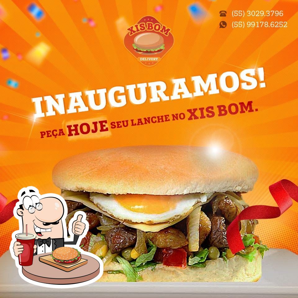 Menu em Xis Bom - Delivery pub & Bar, Santa Maria