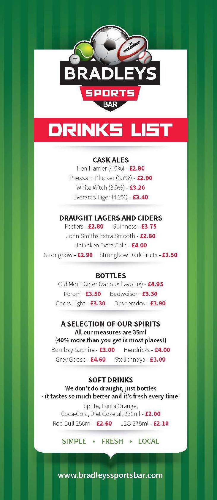 menu-at-bradleys-sports-bar-wrea-green