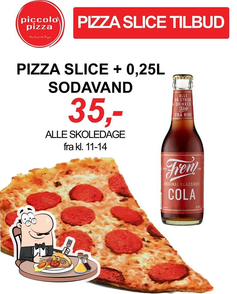 Nord Vest skjold tekst Piccolo Pizza pizzeria, Skanderborg - Restaurant menu and reviews