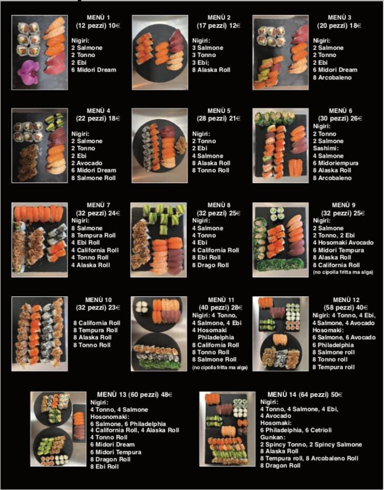 MIDORI SUSHI take away