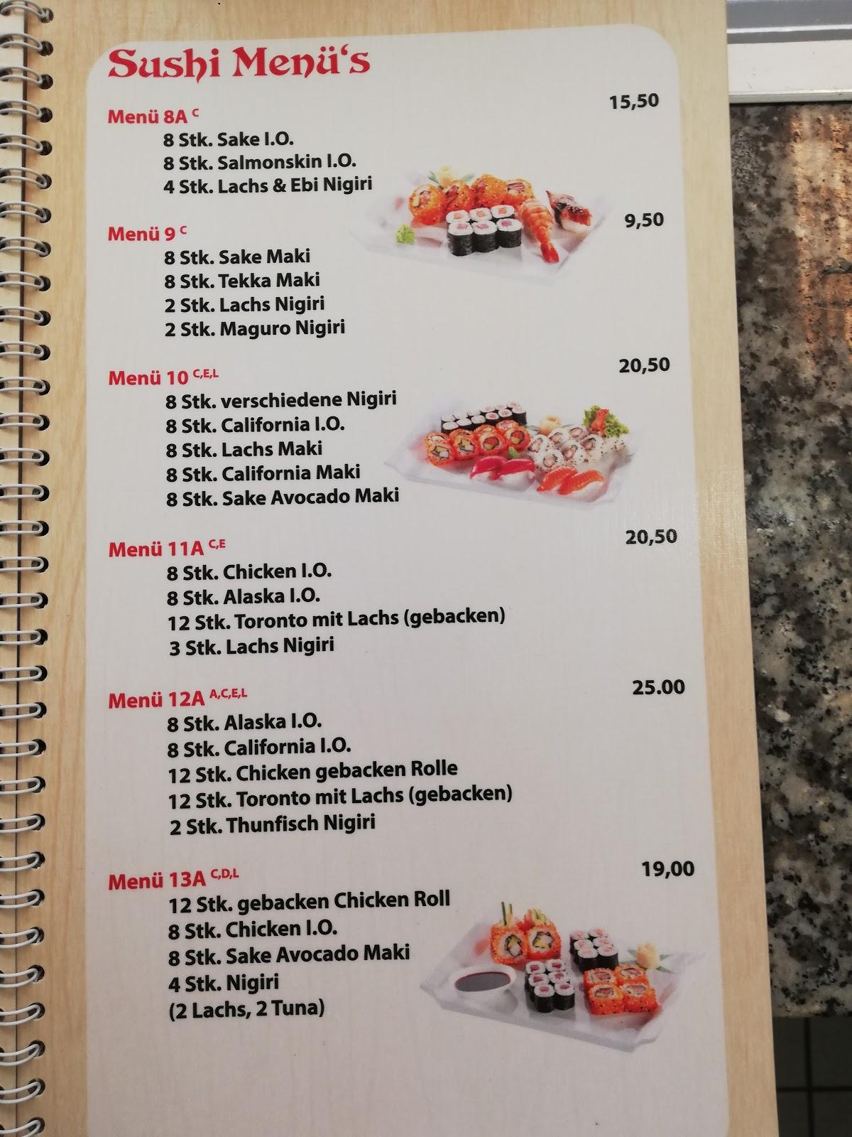 Speisekarte von Thu Mi Asia imbiss pub & Bar, Mühlenbecker Land