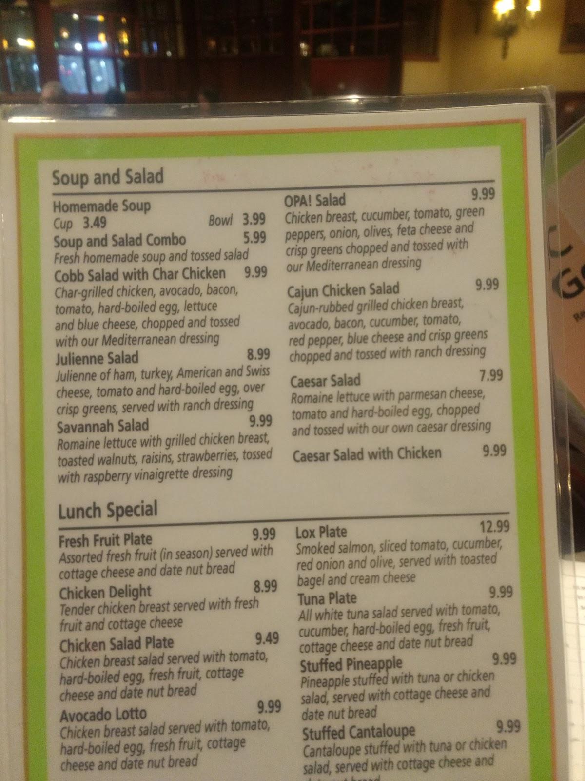 Menu at HoneyJam Cafe Countryside, Countryside