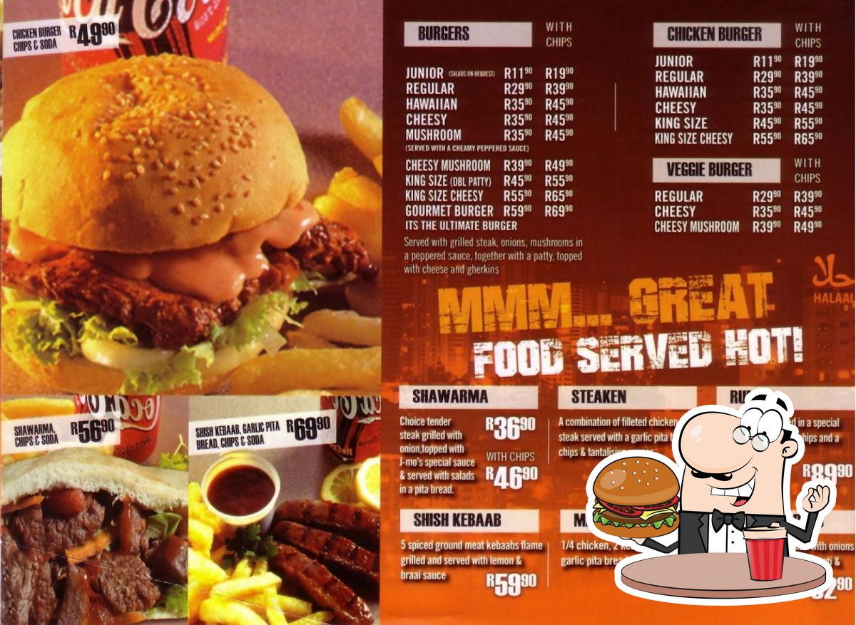 Jmos Musgrave restaurant, Berea, Durban Restaurant menu and reviews