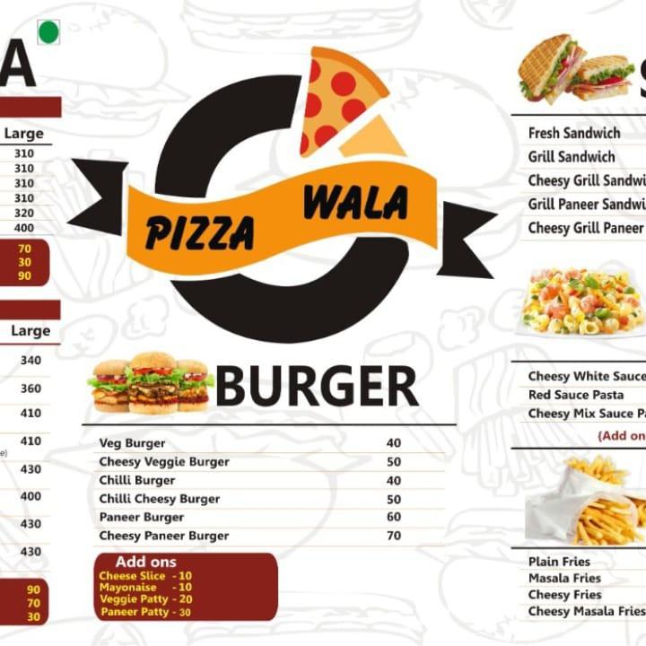 Menu at Pizza wala, Noida, Sona market