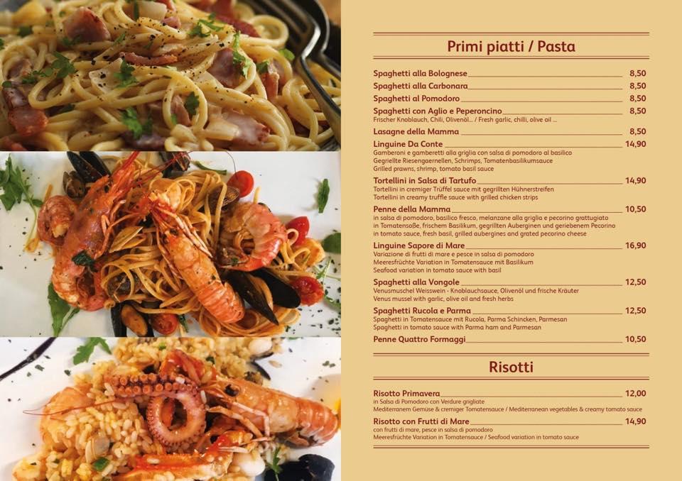 Speisekarte von Ristorante Piccolo Mondo, Bibione