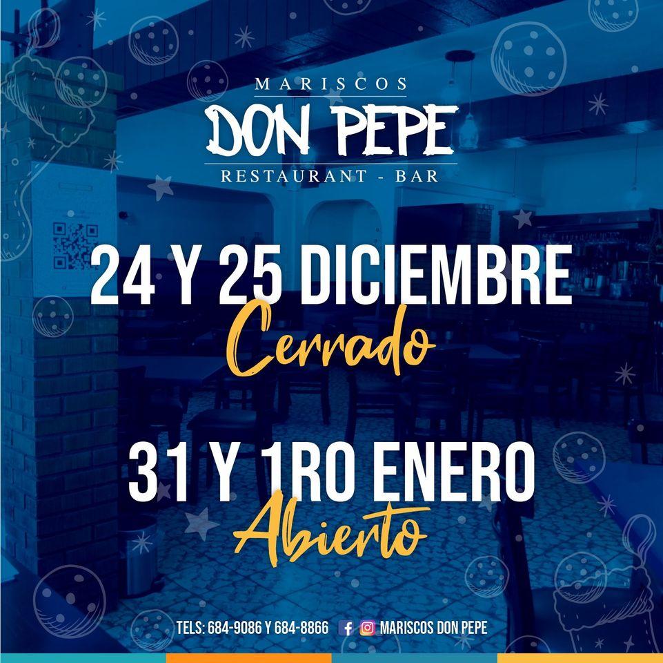Mariscos Don Pepe restaurant, Tijuana, Blvd. Fundadores 688 - Restaurant  menu and reviews