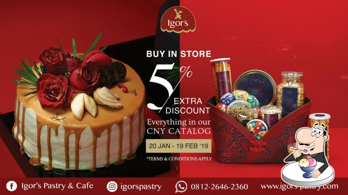 Igor's Pastry & Cafe Surabaya  Bakery, Pastry, & Oleh-Oleh Premium Surabaya