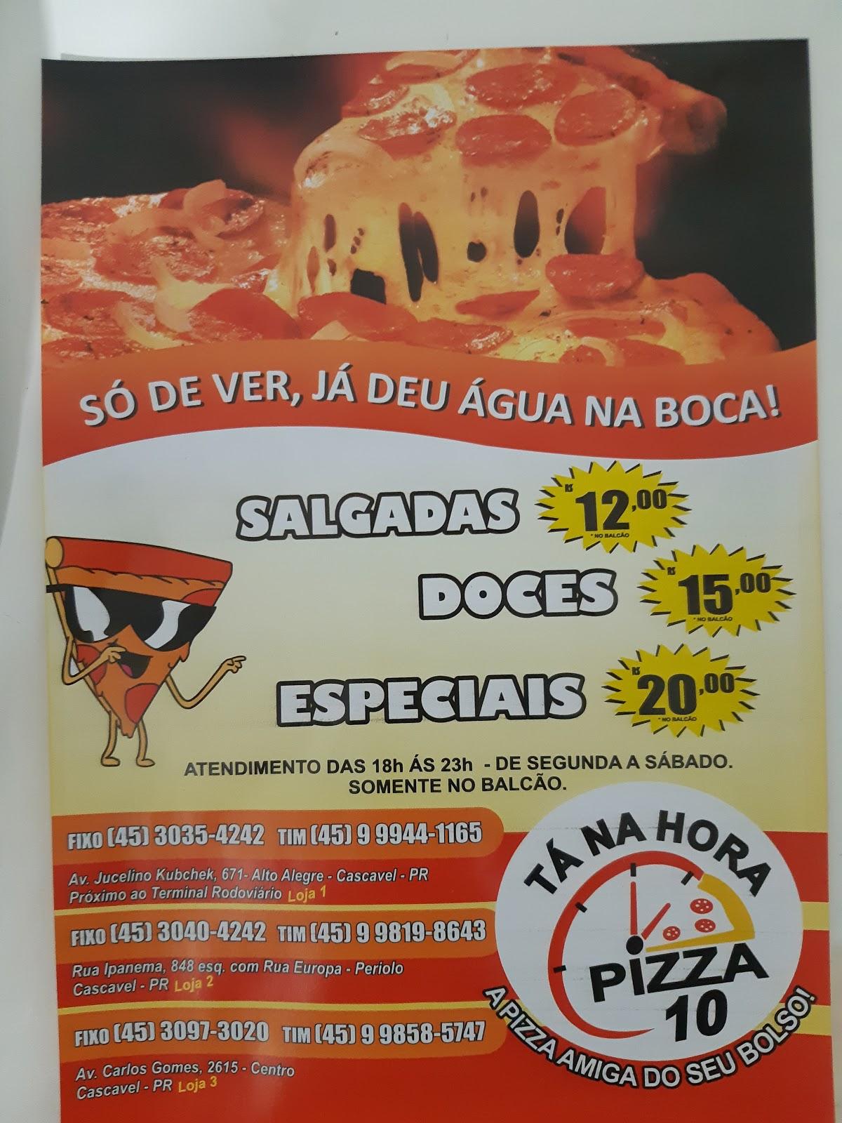 TÁ NA HORA PIZZA 10