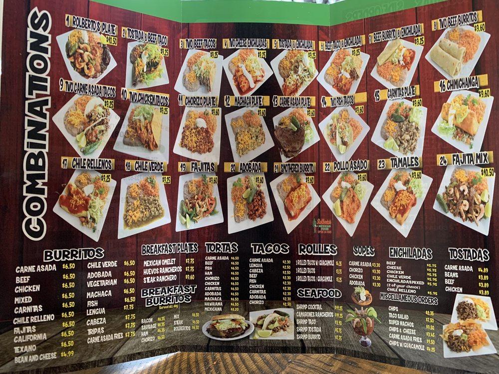 Rolbertos Mexican Food Elko Menu A Critical Dive into the Fiesta.