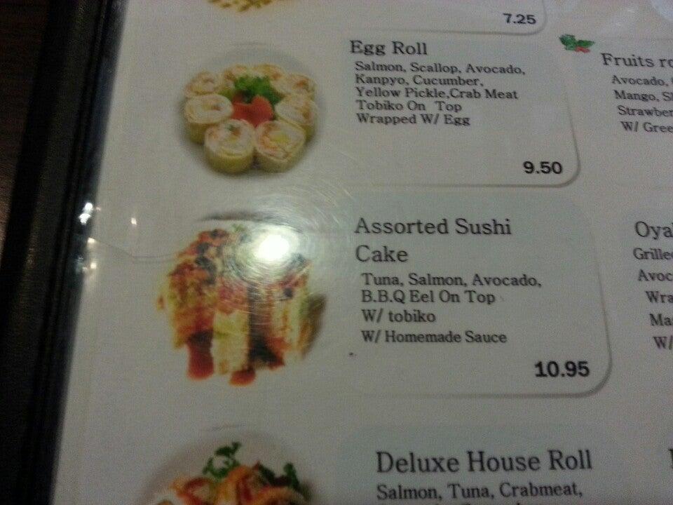 Menu au HiNippon Japanese Restaurant, Vancouver
