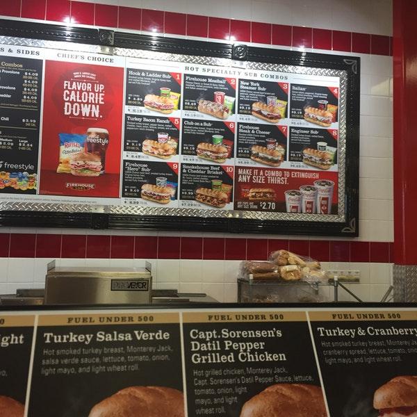 Menu at Firehouse Subs Tatum Park Place fast food, Phoenix, N Tatum ...