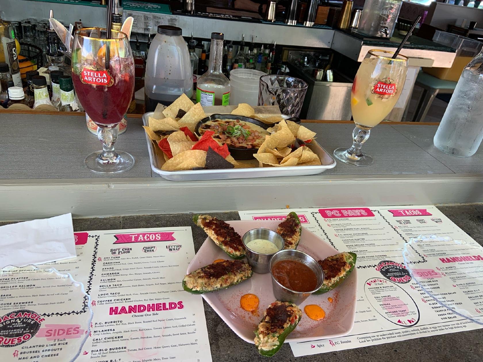 Menu at Pink Cactus pub & bar, Charlotte