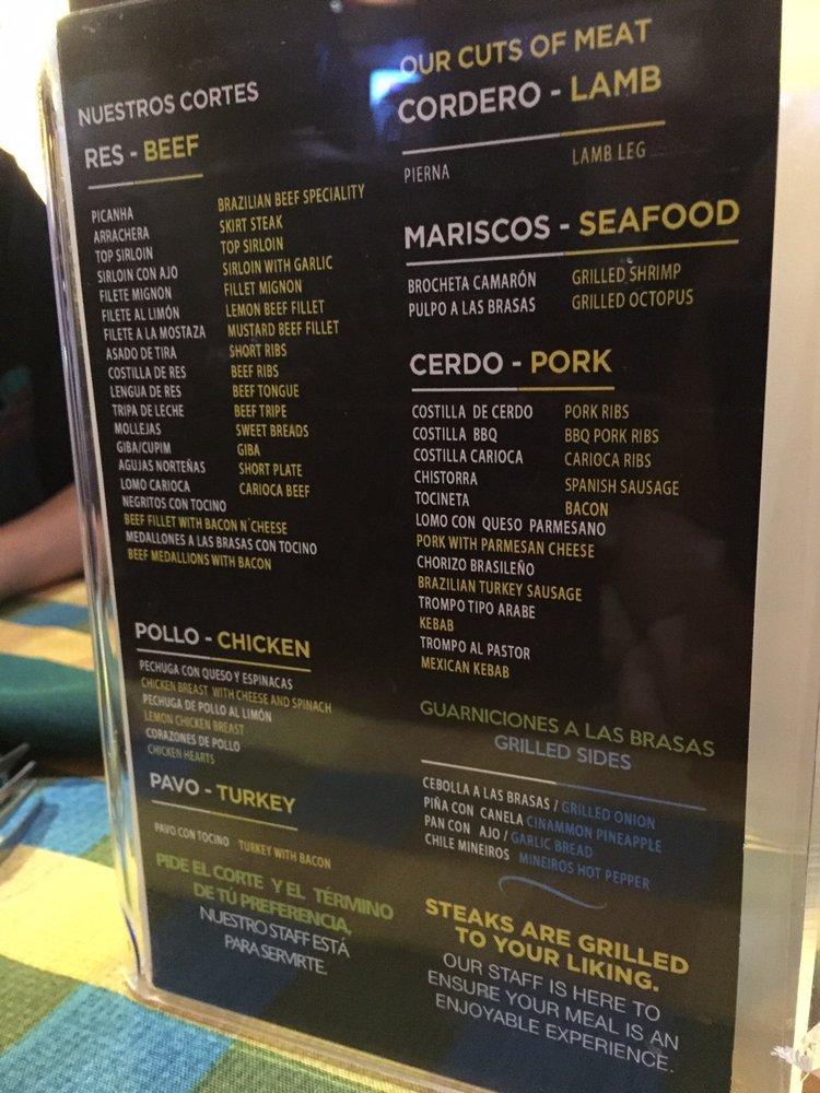 Carta del restaurante Mr Pampas Tijuana, Tijuana, Blvrd Gral Rodolfo ...