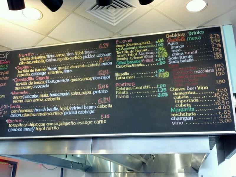 Menu at Salsa Limón pub & bar, Fort Worth, South Fwy Suite 1099