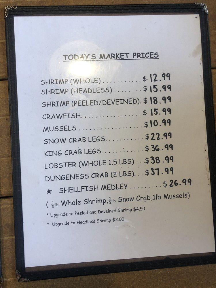 Menu at Crab & Spice restaurant, Woodridge