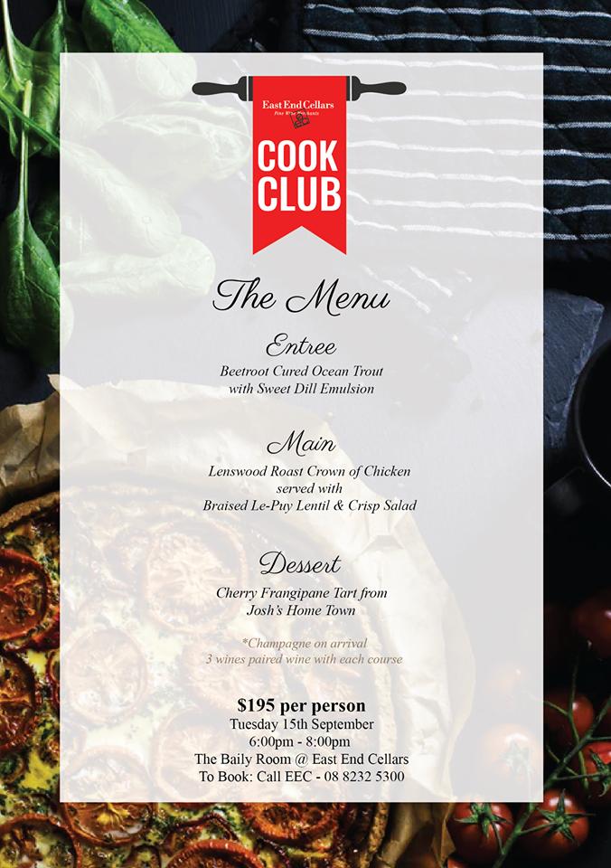 Menu at First Girls Wine Club, Adelaide