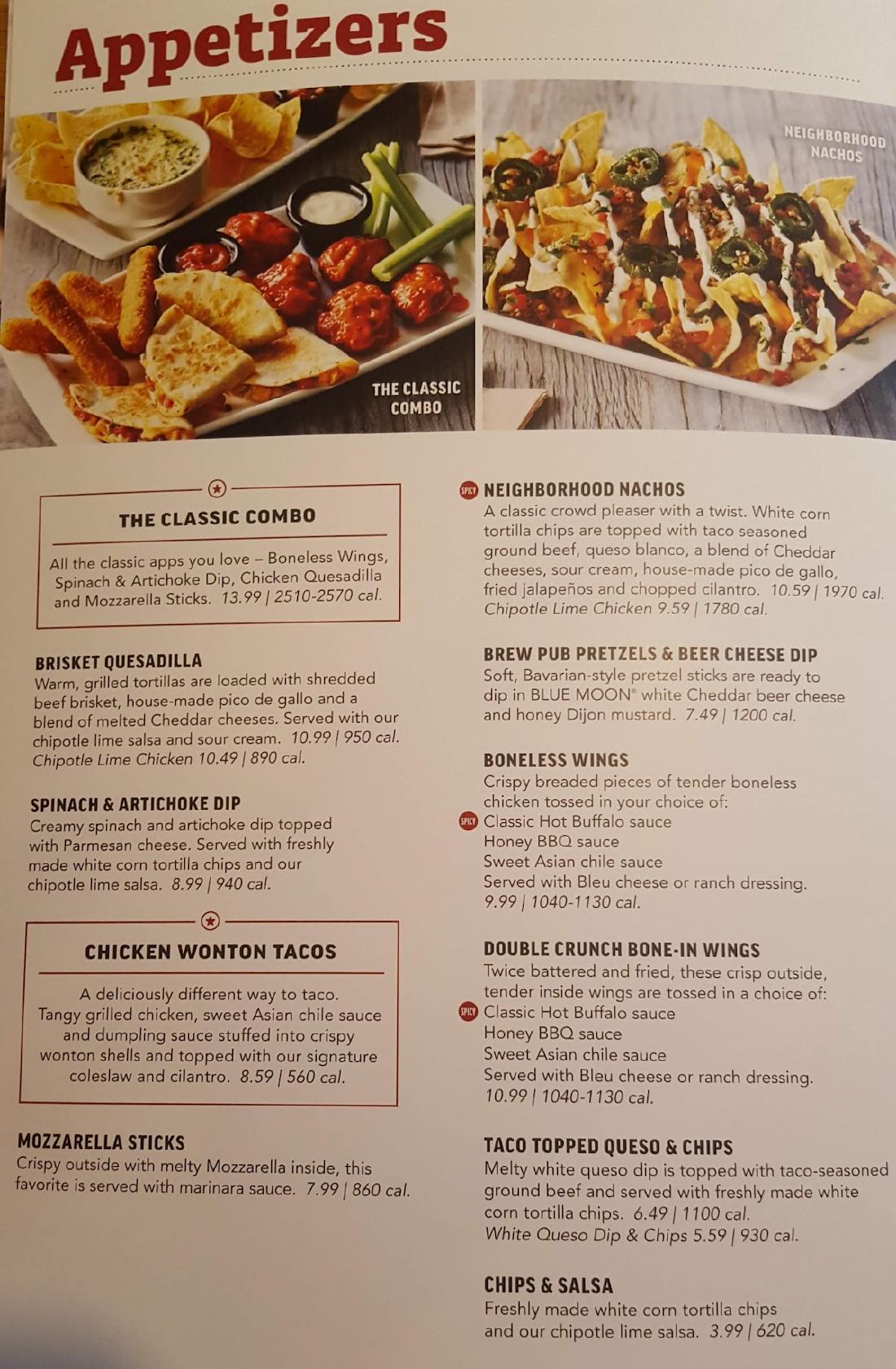 Menu at Applebee's Grill + Bar, Topeka