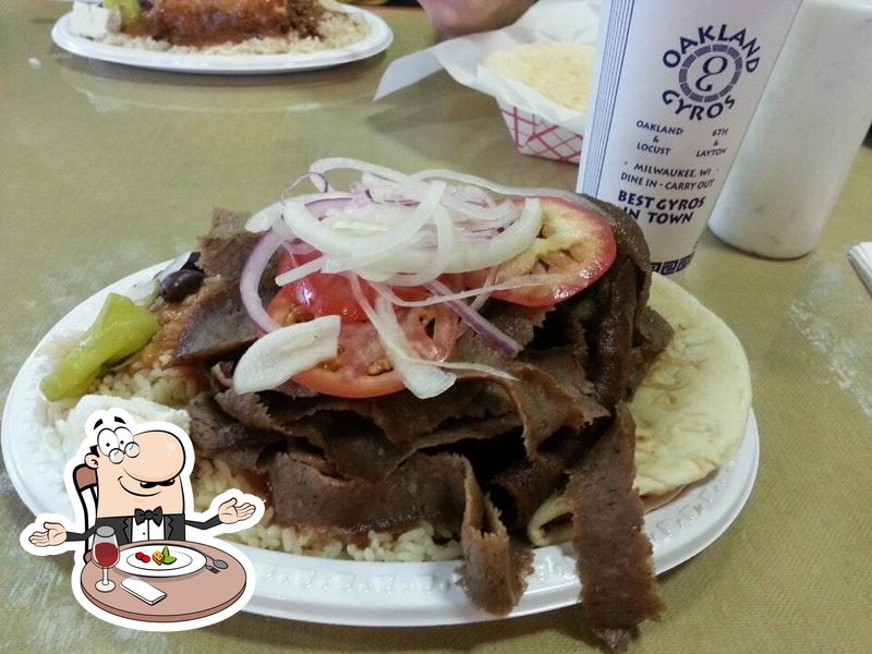 Oakland Gyros, 530 W Layton Ave in Milwaukee - Restaurant menu and 
