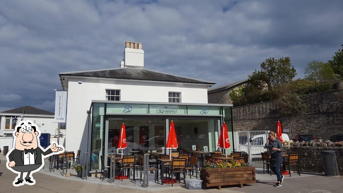 The Charming Café on the Pier in Swanage