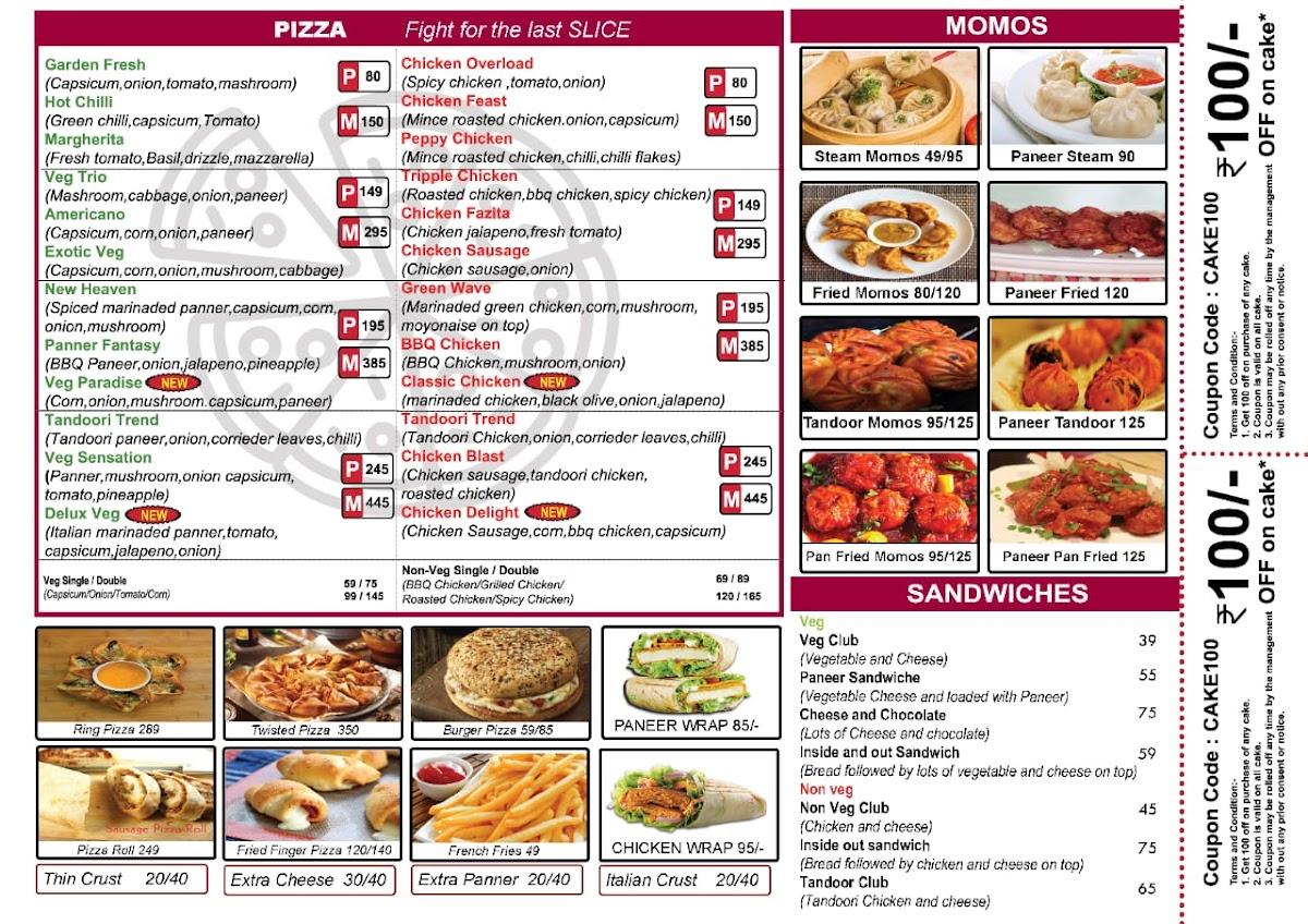 Menu at Rooster Cafe, Nayak Complex, Madhubani, nayak shopping complex