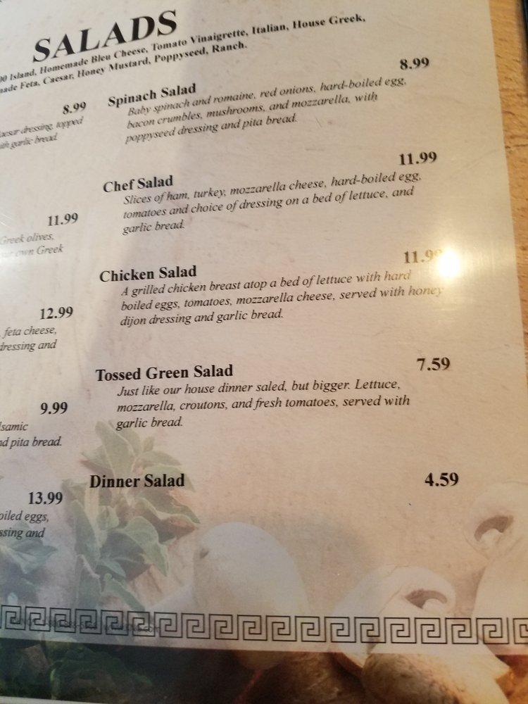 Menu at Contos Pizza & Pasta pizzeria, Lake Stevens