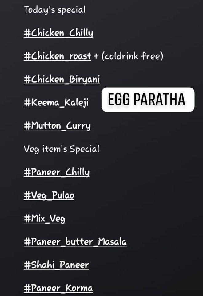 Rajpunjab Veg & Nonveg Food Itarsi menu