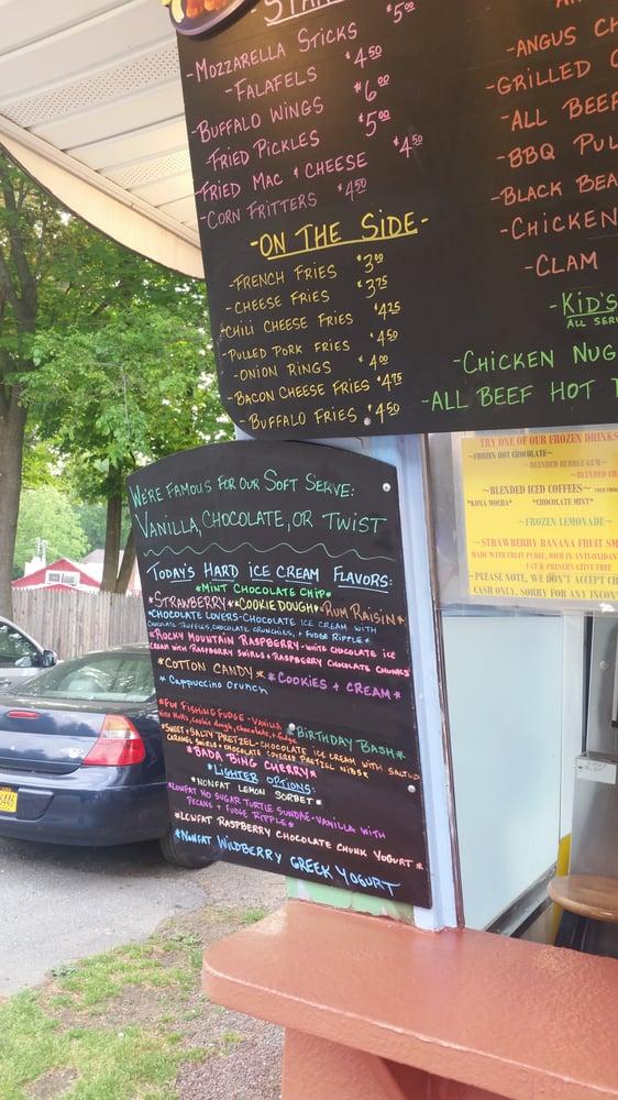 Menu at King Kone fast food, Katonah, 109 NY100