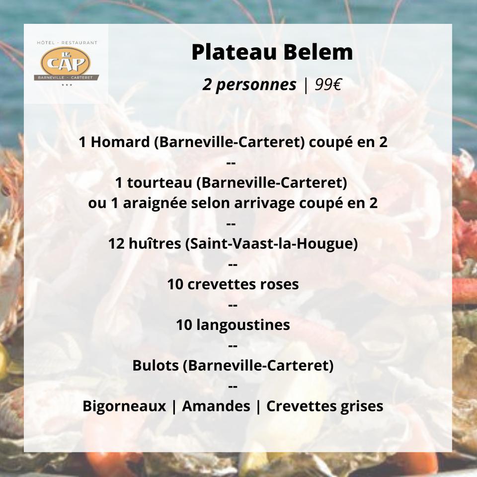 Menu at Restaurant Le Cap, BarnevilleCarteret, 6 Rue du Port