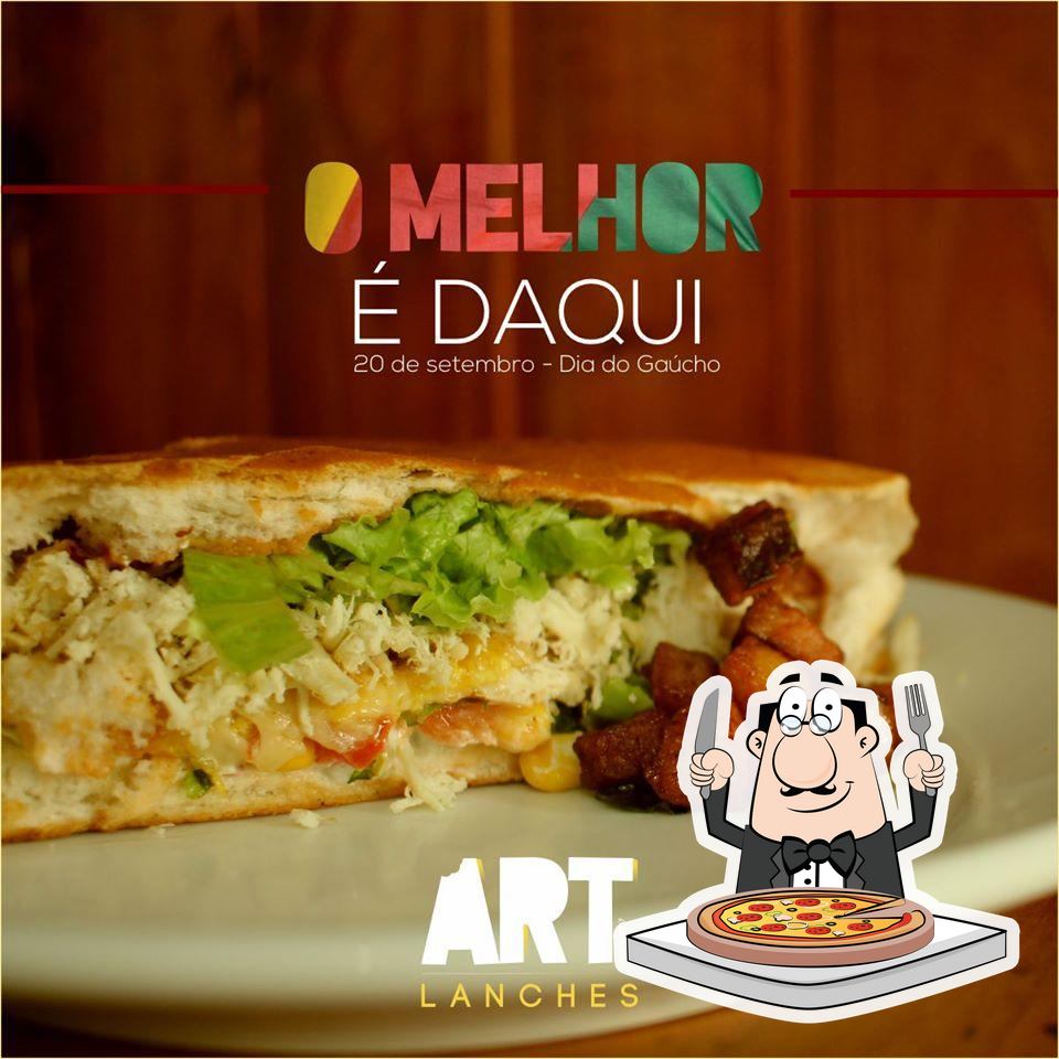 Art Lanches em Santa Maria Cardápio