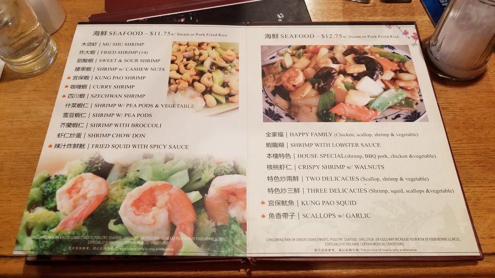 Menu at Hong Kong Restaurant, Astoria