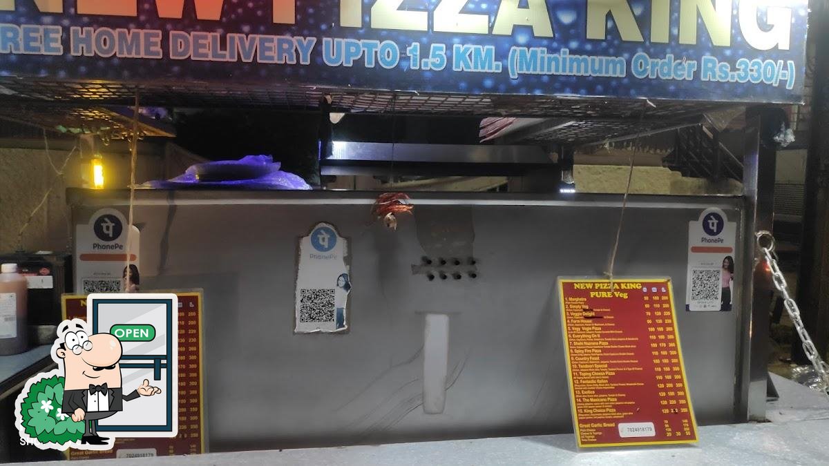 New Pizza King, Gwalior, 55X7+QG
