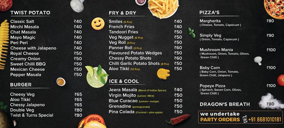 Twist & Turn menu