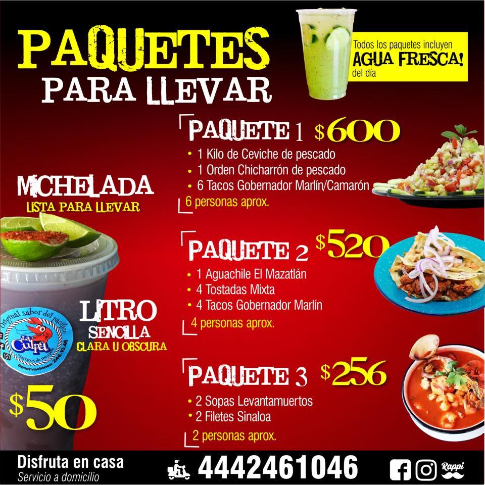 La Culpa Mariscos de Recupere restaurant, San Luis Potosi - Restaurant  reviews