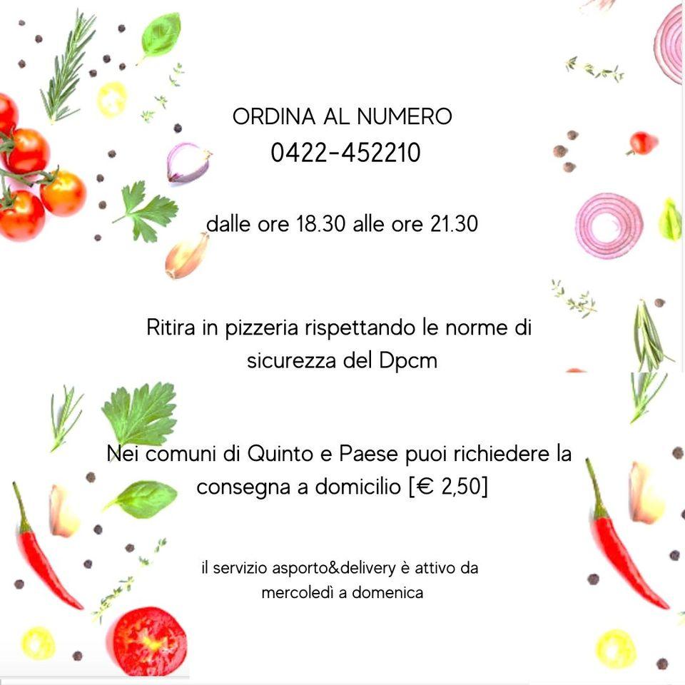 Menu at Pasta Madre pizzeria, Quinto di Treviso
