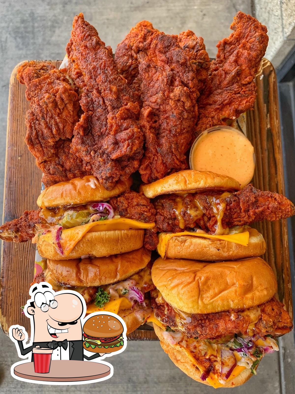 Dave's Hot Chicken in Troy Restaurant menu and reviews