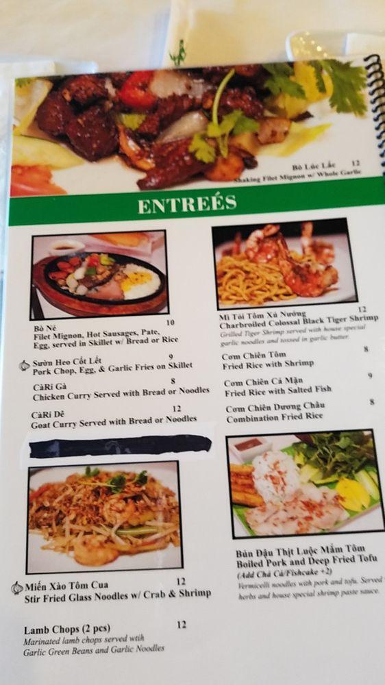 Menu at Garlic and Chives restaurant, Garden Grove