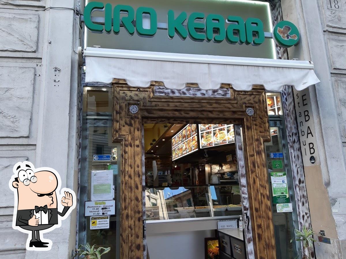 Ciro Kebab fast food Rome Via Nizza Restaurant reviews