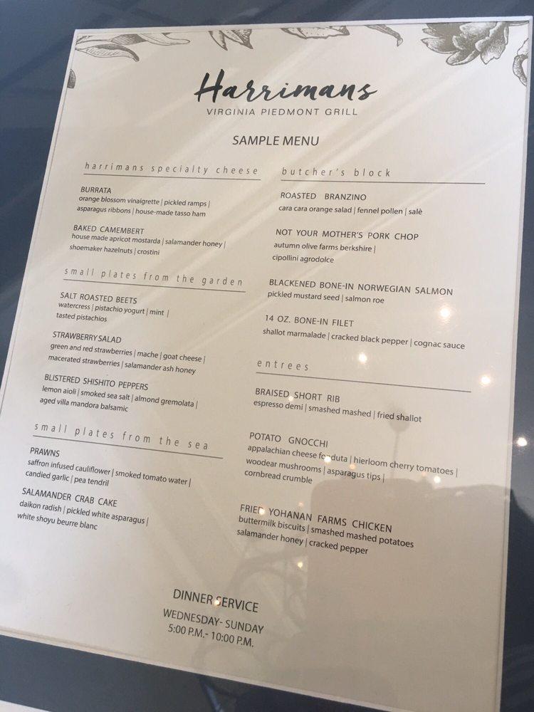 Menu at The Red Fox Inn & Tavern pub & bar, Middleburg