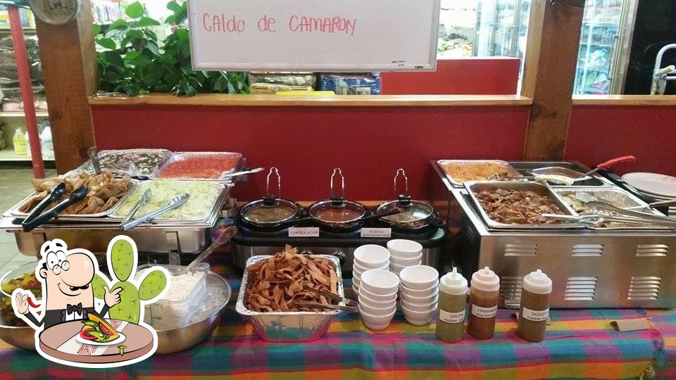 La Gaviota Supermercado y Restaurante in Cedar Lake Mexican