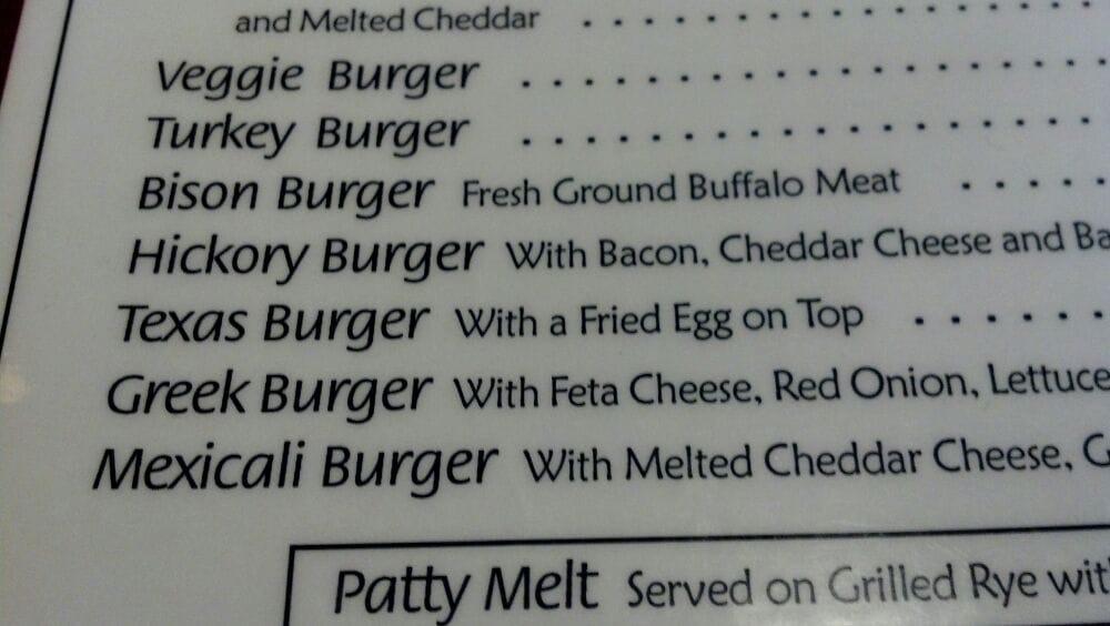 Menu at Crystal Diner restaurant, Toms River, 2 NJ37