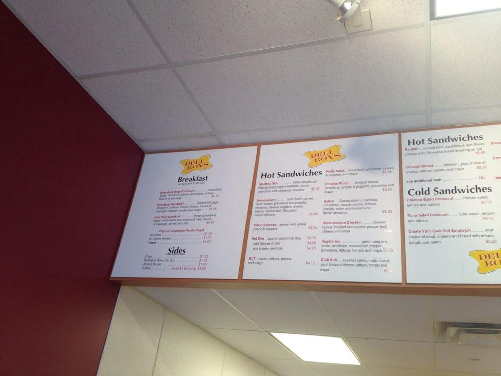 Menu at DeliLicious restaurant, Columbus, 141 N High St
