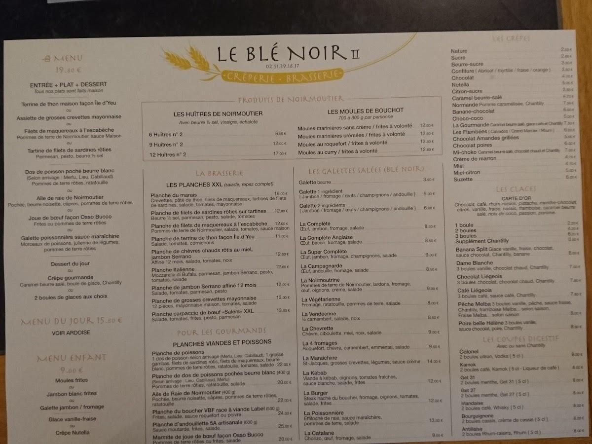 Le Ble Noir Noirmoutier
