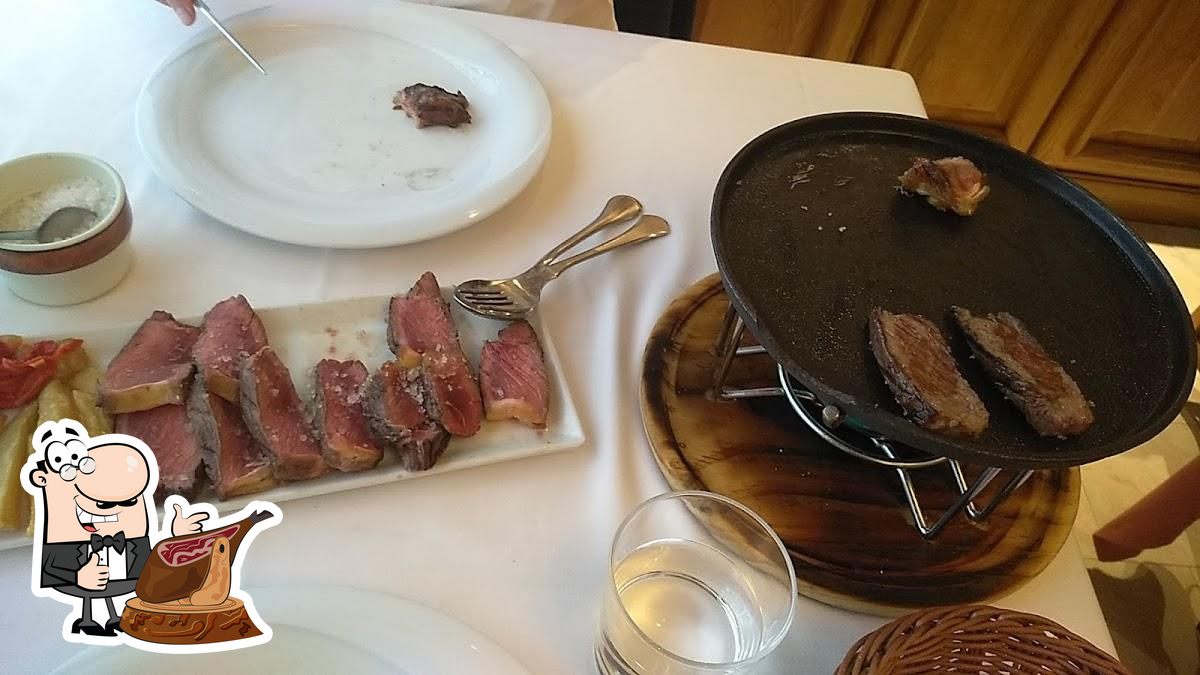 Restaurante Mesón Toledano, carne a la piedra en Pinto (Madrid) 