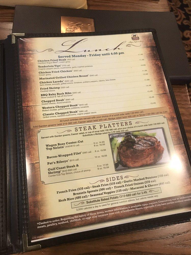 Menu at Saltgrass Steak House steakhouse, Hoover, John Hawkins Pkwy