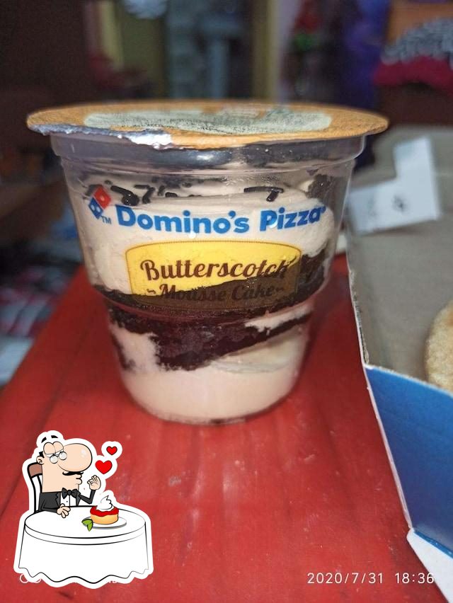 Domino's Butterscotch Mousse Cake